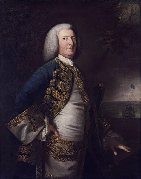 Sir Joshua Reynolds Portrait of George Anson Sweden oil painting art